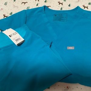 SET OF TEAL XSmall catarina and small NWT Livingston pants